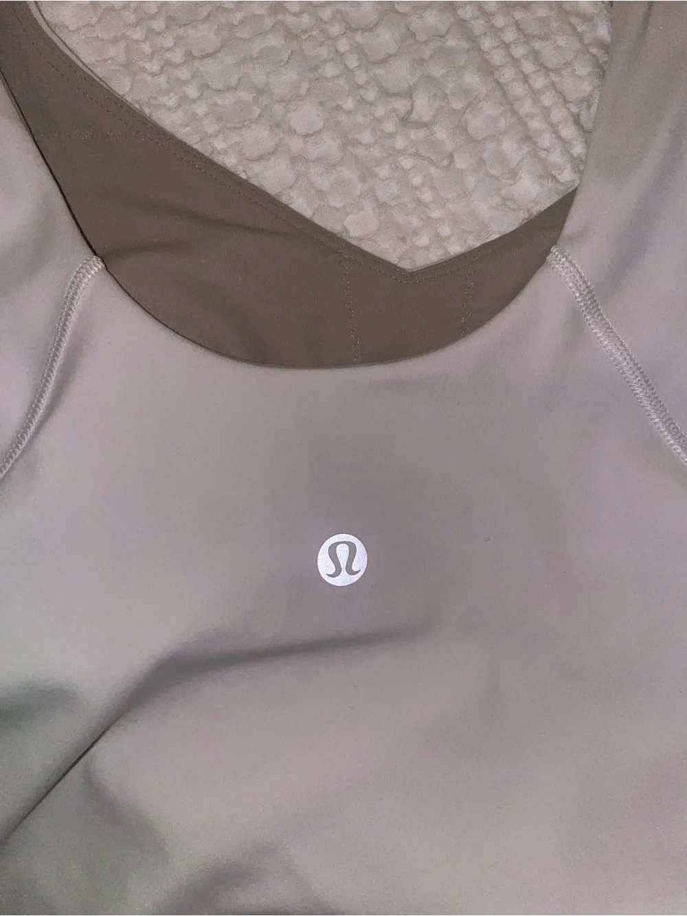 Lululemon Align Tank Top White A/B Cup Size 8 Nulu Yoga Bra